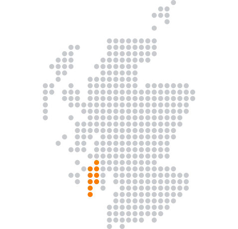 Campbeltown region map
