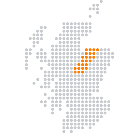 Speyside region map
